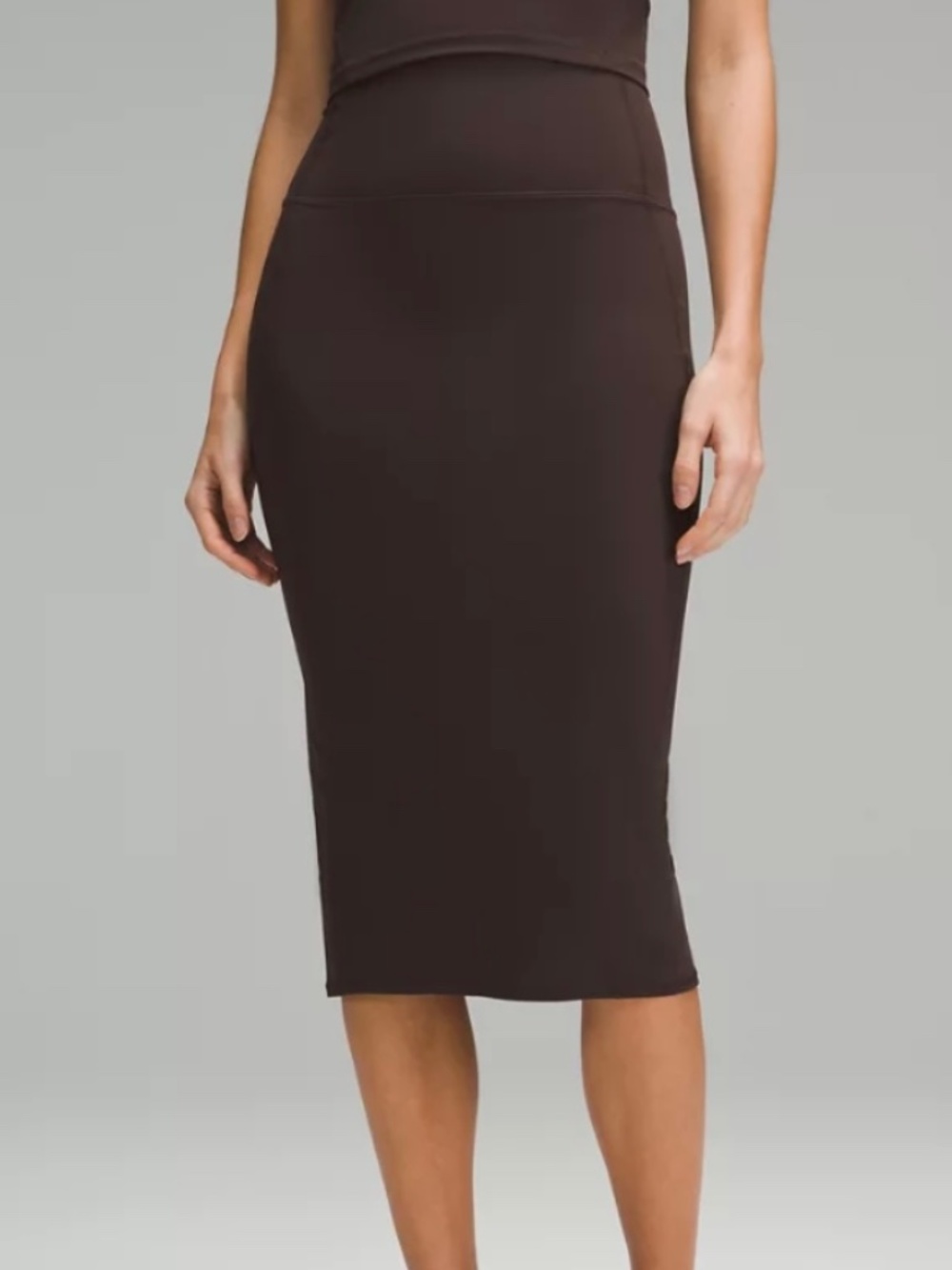 Lululemon Nulu Slim-Fit High-Rise Midi Skirt – Soze 4